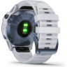 Часы GARMIN FENIX 6 PRO SOLAR MINERAL BLUE TITANIUM WITH WHITESTONE BAND 010-02410-19