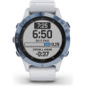 Часы GARMIN FENIX 6 PRO SOLAR MINERAL BLUE TITANIUM WITH WHITESTONE BAND 010-02410-19