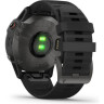 Часы GARMIN FENIX 6 SAPPHIRE CARBON GRAY DLC WITH BLACK BAND 010-02158-11