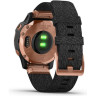 Часы GARMIN FENIX 6S SAPPHIRE BLACK ROSE GOLD WITH NYLON BAND 10293