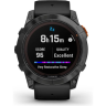 Часы GARMIN FENIX 7X PRO – SOLAR EDITION SLATE GRAY WITH BLACK BAND 11407