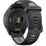 Часы GARMIN FORERUNNER 265 BLACK BEZEL AND CASE WITH BLACK/POWDER GRAY SILICONE BAND 010-02810-10